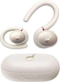 Навушники TWS Anker SoundCore Sport X10 Oat White (A3961G21)
