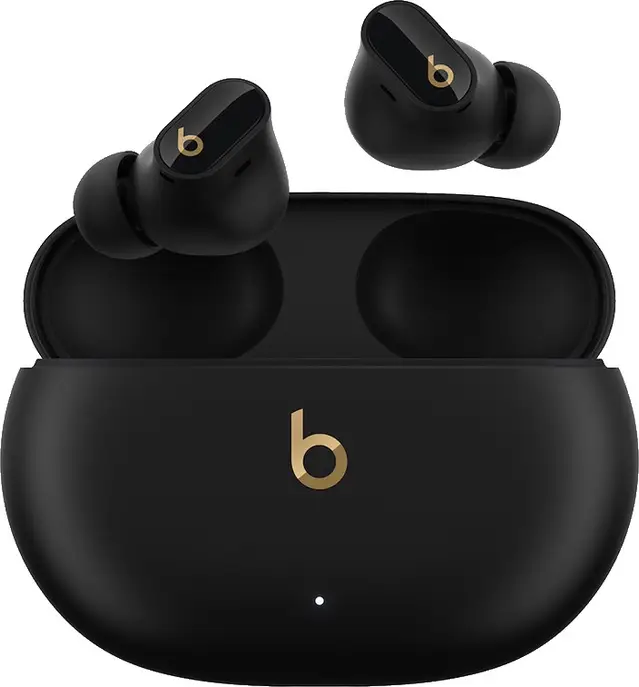 Навушники TWS Beats by Dr. Dre Studio Buds+ Black/Gold (MQLH3)