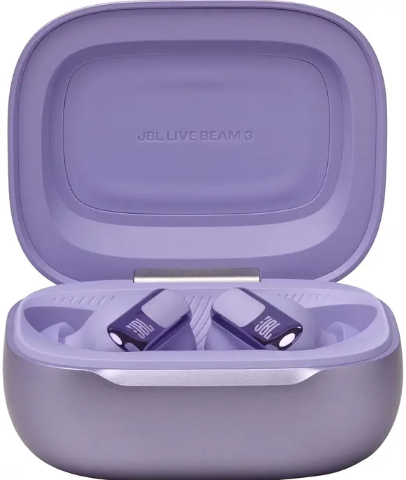 Наушники TWS JBL Live Beam 3 Purple (JBLLIVEBEAM3PUR) - купить по