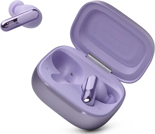 Наушники TWS JBL Live Beam 3 Purple (JBLLIVEBEAM3PUR) - купить по
