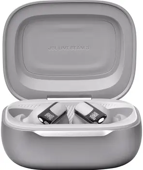 Навушники TWS JBL Live Beam 3 Silver (JBLLIVEBEAM3SIL)