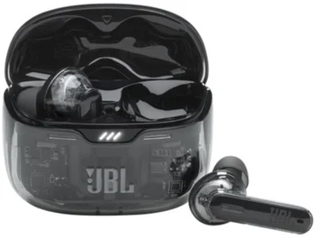 Навушники TWS JBL Tune Beam Ghost Edition Black (JBLTBEAMGWBLK) 