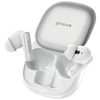 Наушники TWS Proove NoLimit with Hybrid ANC (APP) White/Silver (TWNL0001AP26)