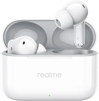 Наушники TWS Realme Buds T200 Snowy White