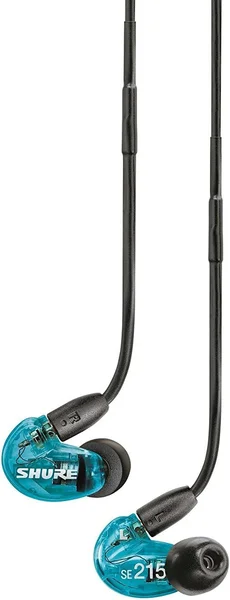 Навушники без мікрофону Shure SE215 Blue - купити по кращій ціні в