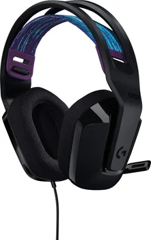 Наушники с микрофном Logitech G335 Wired Gaming Black (981-000978)
