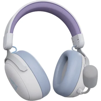 Навушники з мікрофоном Ajazz AHM08 MAX Purple/White/Blue (AHM08-MAX-PWB)