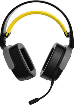 Навушники з мікрофоном Ajazz AHM09 MAX Black/Gray/Yellow (AHM09-MAX-BGY)