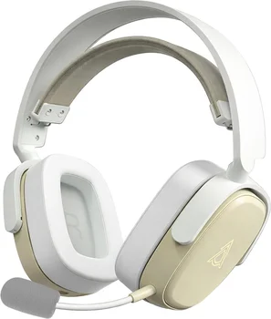 Наушники с микрофоном Ajazz AHM09 MAX Gray/White (AHM09-MAX-GW)