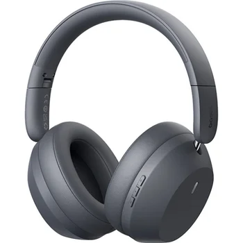 Навушники з мікрофоном Baseus Bass 35 Max Gray (A00070800821-00)
