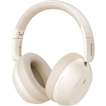 Навушники з мікрофоном Baseus Bass 35 Max White (A00070800221-00)