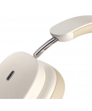 Навушники з мікрофоном Baseus Bowie H1 Noise-Cancellation Wireless Headphones Creamy-White (NGTW230202)