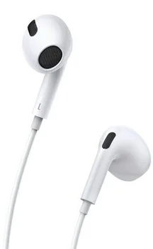 Наушники с микрофоном Baseus Encok Type-C lateral in-ear Wired Earphone C17 White (NGCR010002)