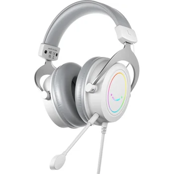 Навушники з мікрофоном Fifine H3 RGB White
