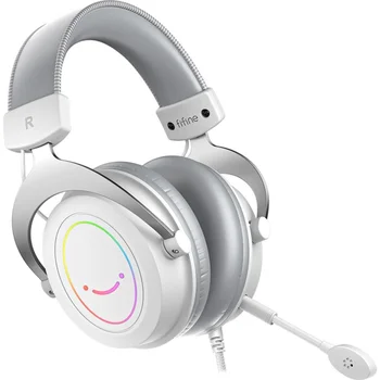 Навушники з мікрофоном Fifine H3 RGB White