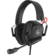 Навушники з мікрофоном GamePro Genesis Mercury Black (HS120B)