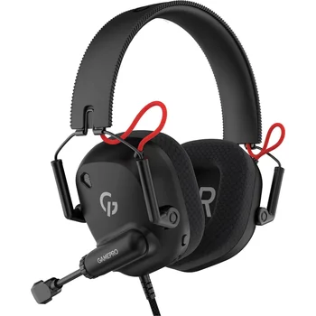 Навушники з мікрофоном GamePro Genesis Mercury Black (HS120B)