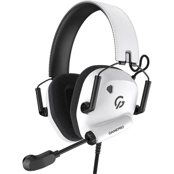 Навушники з мікрофоном GamePro Genesis Mercury White (HS120W)