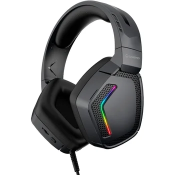 Наушники с микрофоном GamePro HS605 RGB Black
