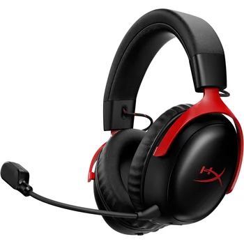 Навушники з мікрофоном HyperX Cloud III S Wireless Red (A59Z0AA)