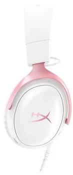 Навушники з мікрофоном HyperX Cloud III White/Pink (9W1Q4AA)