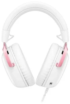 Навушники з мікрофоном HyperX Cloud III White/Pink (9W1Q4AA)