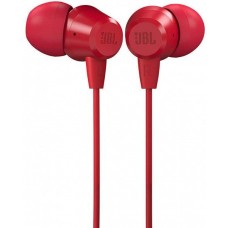 Навушники з мікрофоном JBL C50HI Red (JBLC50HIRED)