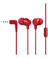 Навушники з мікрофоном JBL C50HI Red (JBLC50HIRED)