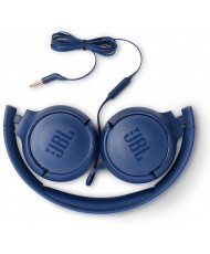 Навушники з мікрофоном JBL T500 Blue (JBLT500BLU) (UA)