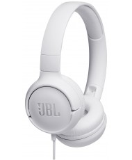 Навушники з мікрофоном JBL T500 White (JBLT500WHT)