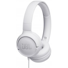 Наушники с микрофоном JBL T500 White (JBLT500WHT)