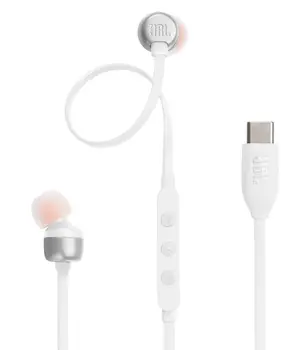 Наушники с микрофоном JBL Tune 310C White (JBLT310CWHT)