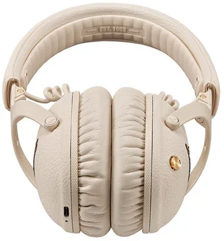 Навушники з мікрофоном Marshall Monitor III A.N.C Cream (1009077)