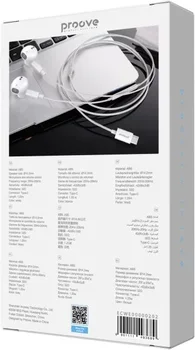 Наушники с микрофоном Proove Echo Type-C White (ECWE00000202)