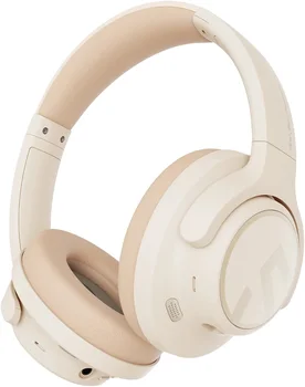 Наушники с микрофоном SoundPEATS Space Beige