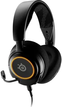 Навушники з мікрофоном SteelSeries Arctis Nova 3 Black (61631)