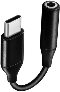Переходник Samsung USB Type-C - 3.5mm Black (EE-UC10JUBRGRU)