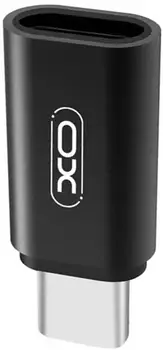 Переходник XO-NB131 microUSB to Type-C Black