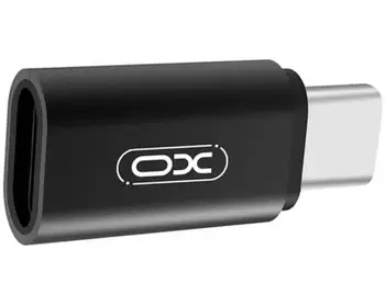Переходник XO-NB131 microUSB to Type-C Black