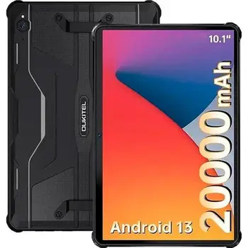 Планшет Oukitel Pad RT6 8/256GB 4G Dual Sim Black (6931940725262)
