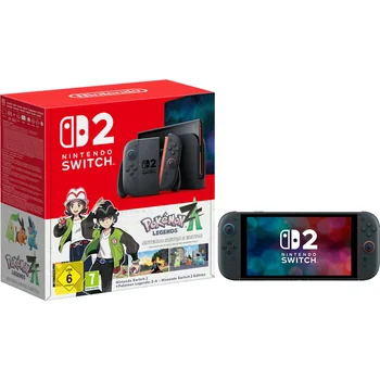 Портативная игровая приставка Nintendo Switch 2 Black Pokemon Legends: Z-A Bundle (0045496337254)