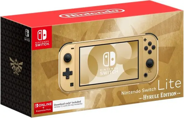 Портативная игровая приставка Nintendo Switch Lite Hyrule Edition