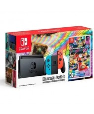 Портативна ігрова приставка Nintendo Switch Neon Blue-Red Mario Kart 8 Deluxe Bundle