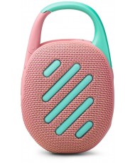 Портативна колонка JBL Clip 5 Pink (JBLCLIP5PINK)