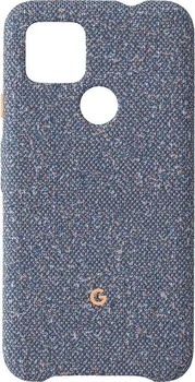 Противоударный чехол Fabric case Google Pixel 4a 5G Blue Confetti (GA02063)
