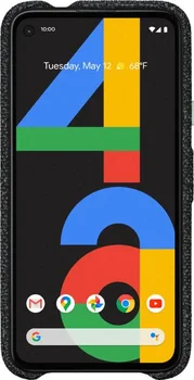 Противоударный чехол Fabric case Google Pixel 4a Black (GA02056)