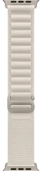 Ремінець Apple Alpine Loop Band Large для Watch 49mm - Starlight (MQE73)