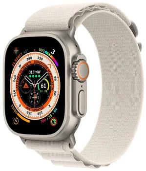Ремінець Apple Alpine Loop Band Large для Watch 49mm - Starlight (MQE73)