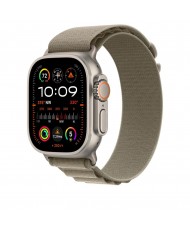 Ремінець Apple Alpine Loop Band Medium для Apple Watch 49mm - Olive (MT5U3)