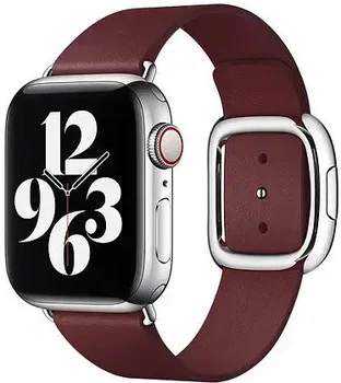 Ремінець Apple Modern Buckle для Apple Watch 38/40/41mm Garnet L (MY652)